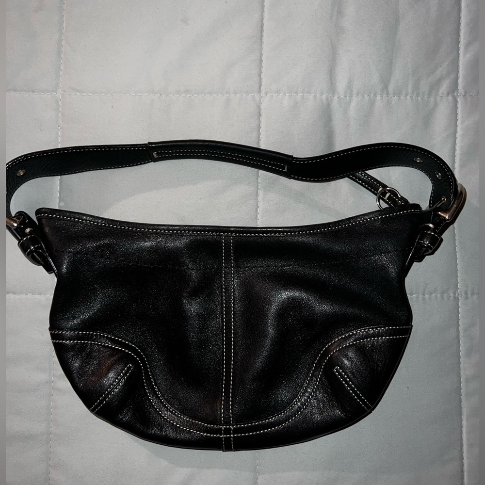 Coach leather hobo